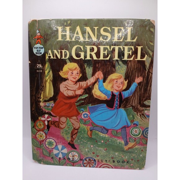 Vintage 1960 Rand McNally Book HANSEL & GRETEL  Kay Lovelace Smith - Illustrated - Picture 1 of 8